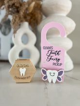 Load image into Gallery viewer, Acrylic tooth fairy door hanger