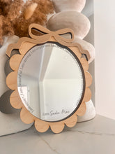 Load image into Gallery viewer, Scallop mirror bow affirmation