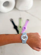 Load image into Gallery viewer, Emergency contact bracelet (Please leave your disc color in the notes at checkout- white is default)