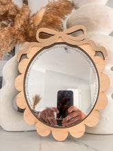 Load image into Gallery viewer, Scallop mirror bow affirmation