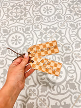 Load image into Gallery viewer, Checkered stocking tags
