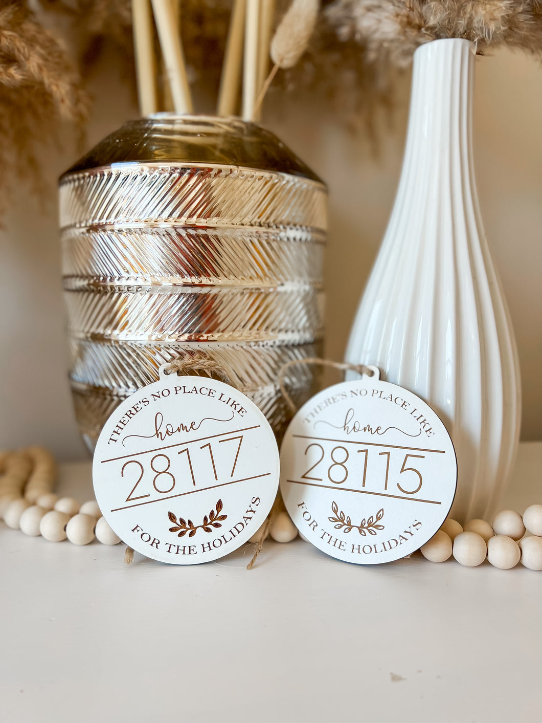 Zip-code ornament
