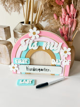 Load image into Gallery viewer, First day of school rainbow
