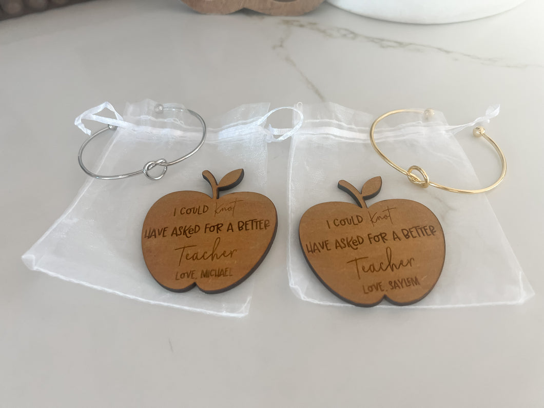 Teacher KNOT bracelets