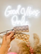 Load image into Gallery viewer, Checkered stocking tags
