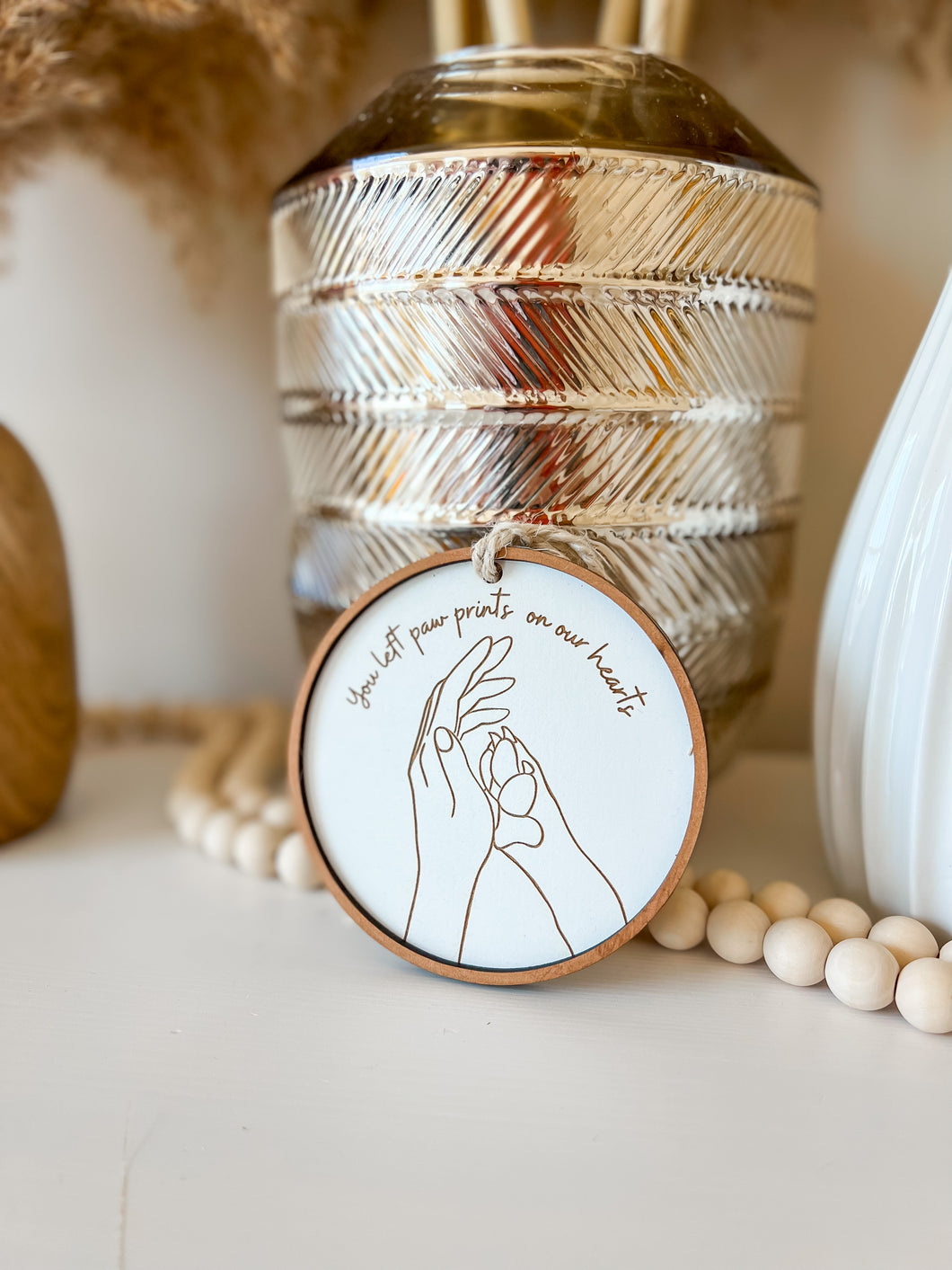 Dog remembrance ornament