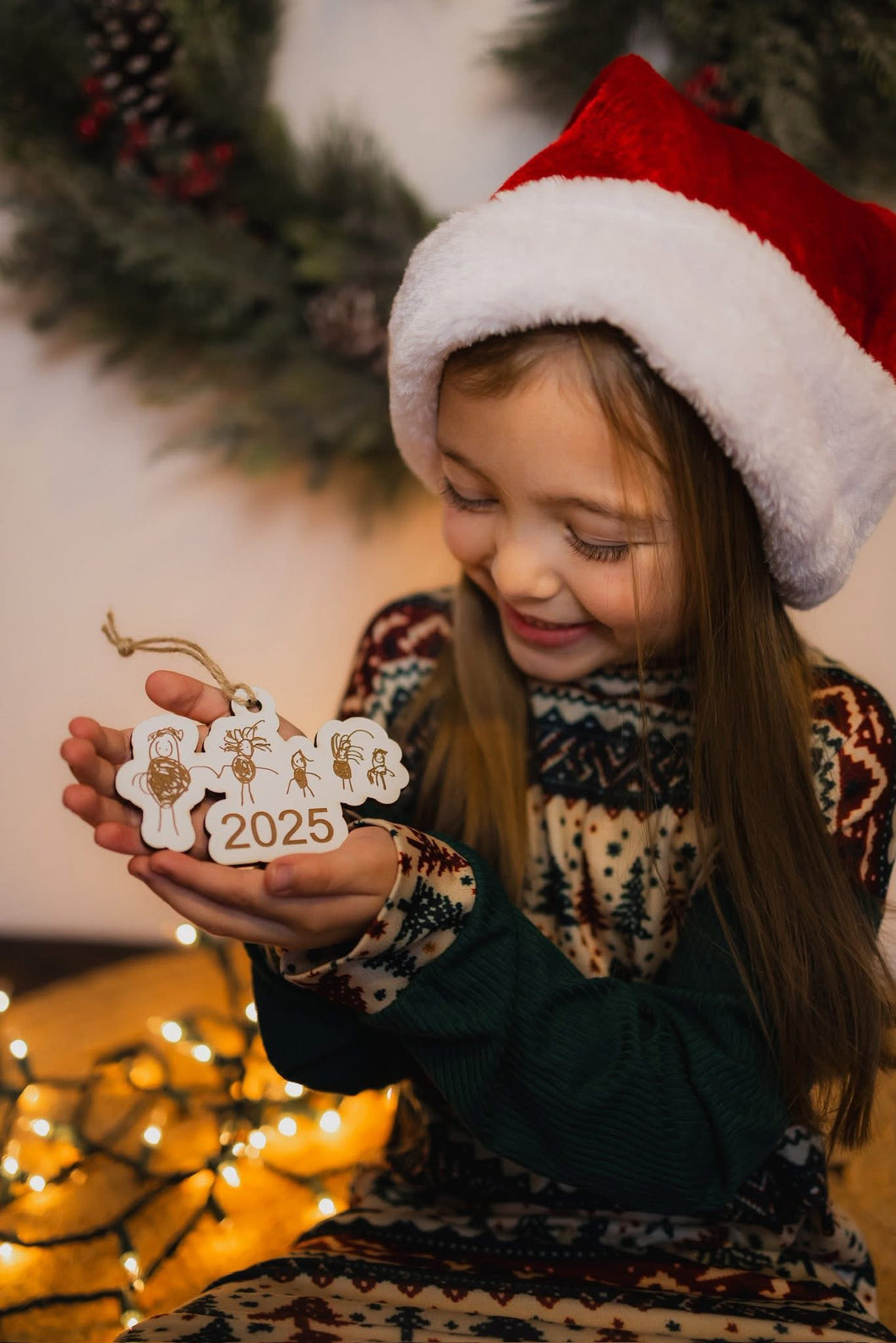 Custom artwork ornament