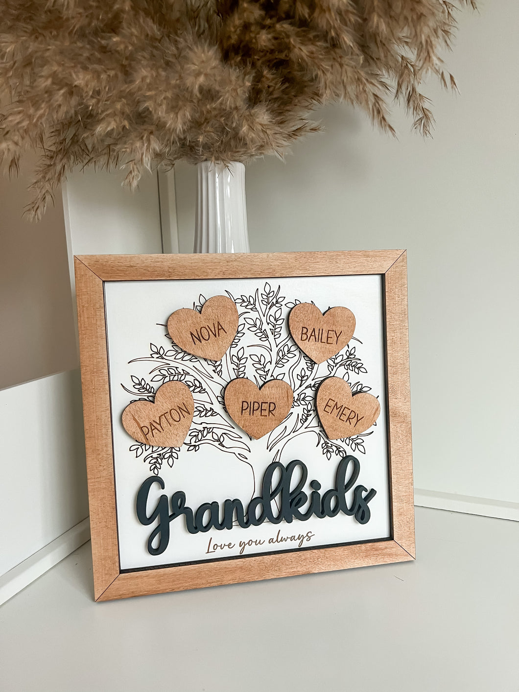 Family tree sign