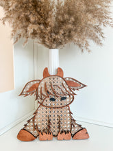Load image into Gallery viewer, Highland cow sitting
