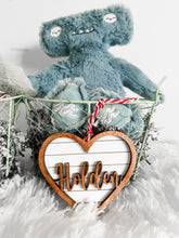 Load image into Gallery viewer, Shiplap heart tags
